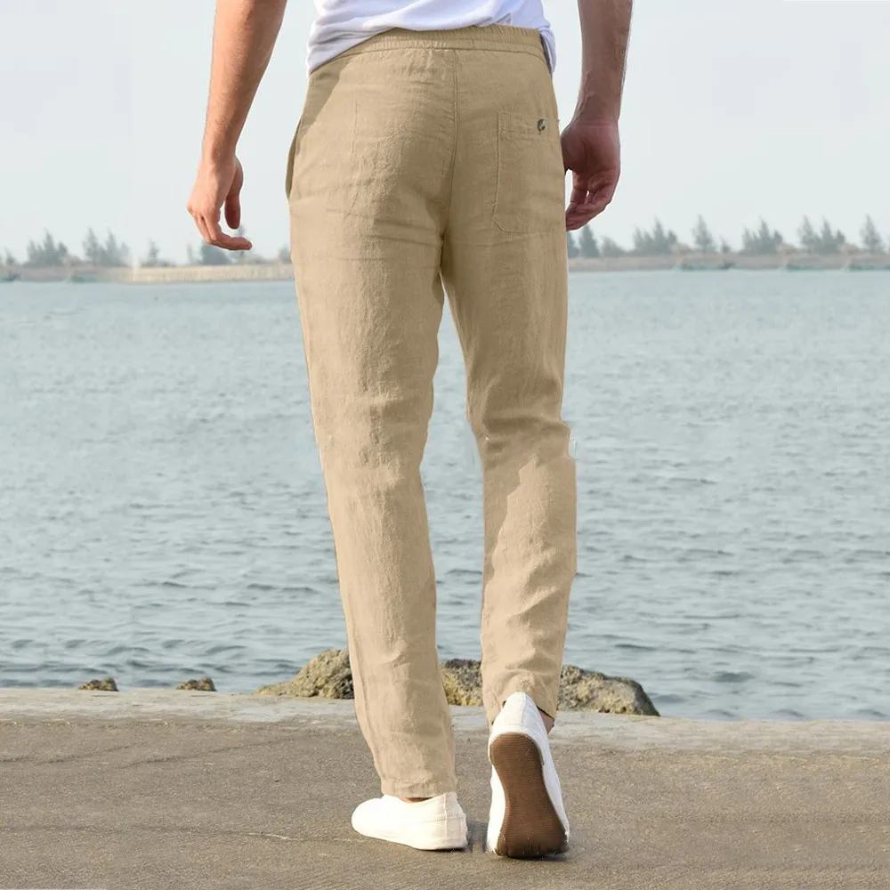 Calça de Linho Masculina / Algodão - Pardal