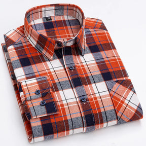 Camisa Xadrez Masculina 100% Algodão Puro