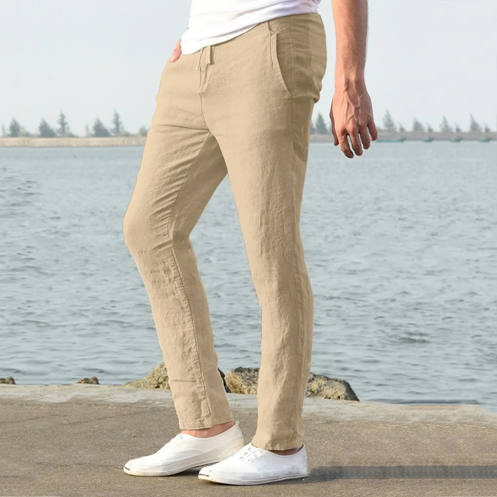 Calça de Linho Masculina / Algodão - Pardal